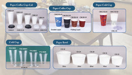 Paper Cups for Hot & Cold Drinks