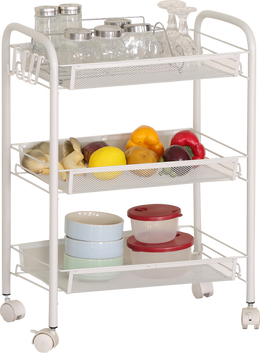 ATHome 3-Tier Rolling Storage Cart