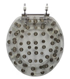 Trimmer ® Polyresin Toilet Seats With Replica Coins