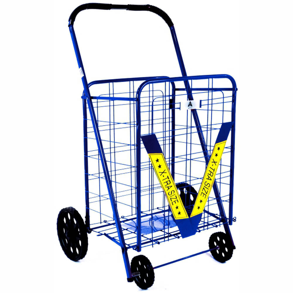 ATHome XXLarge Deluxe Rolling Utility / Shopping Cart - Stowable Foldi –  ATH Import