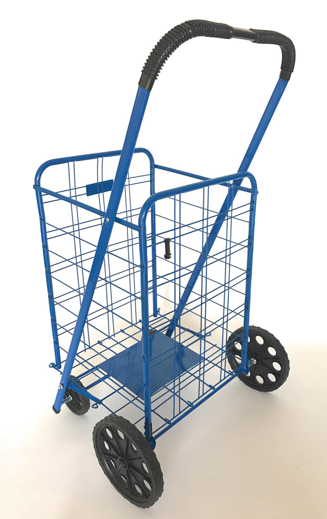 ATHome Large Deluxe Rolling Utility / Shopping Cart - Stowable Folding –  ATH Import