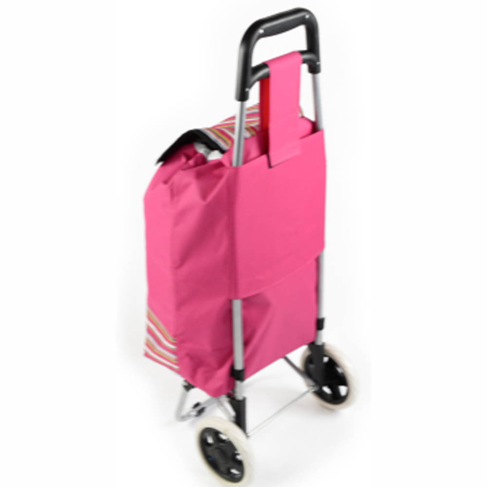 ATHome Shopping Foldable Push or Pull Trolley Dolly Cart - Rolling