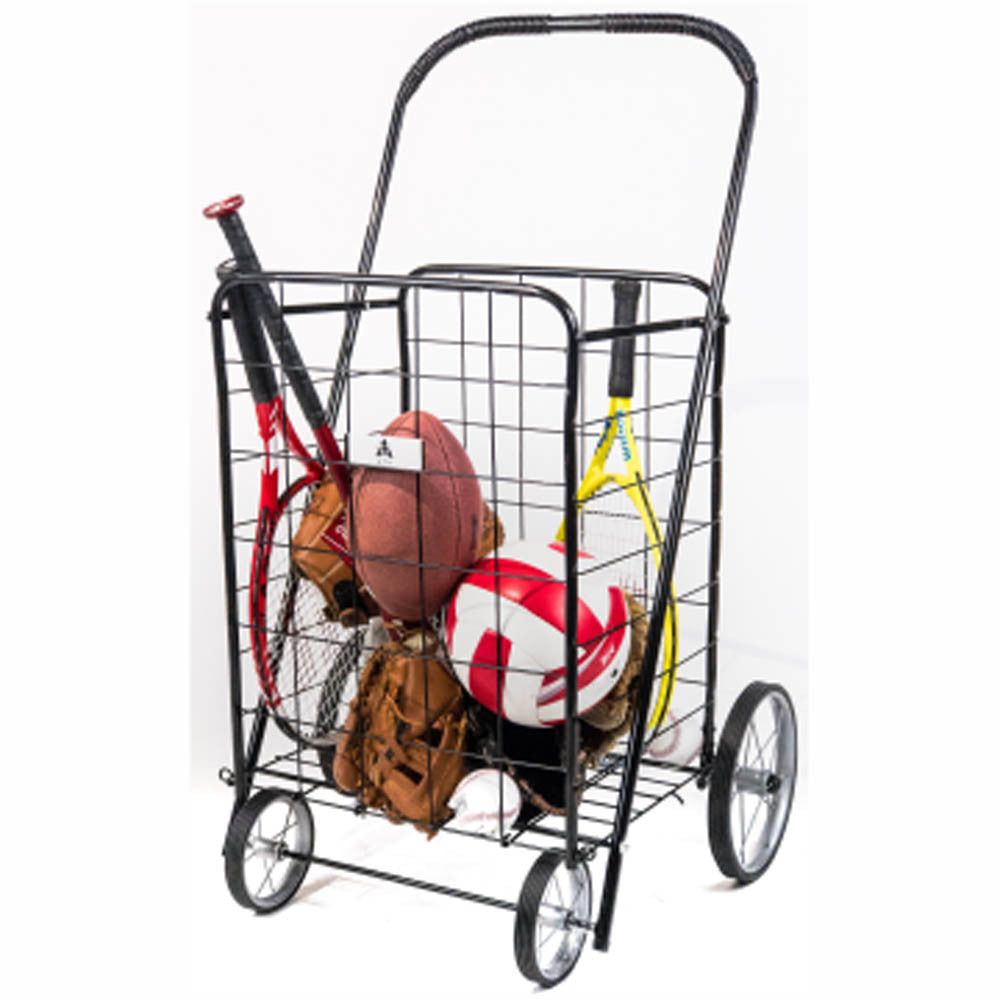 ATHome Large Deluxe Rolling Utility / Shopping Cart - Stowable Folding –  ATH Import