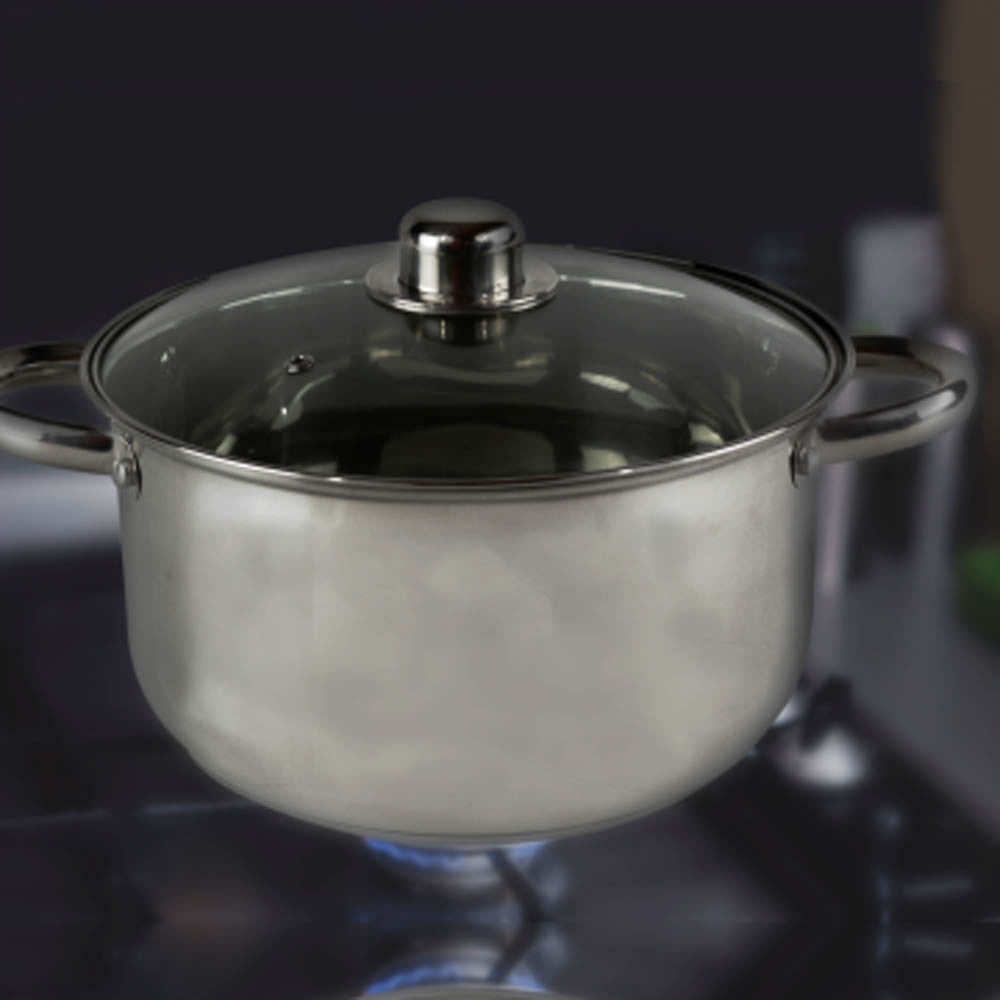 Kitchen Casserole Soup Pot High Temperature Cooking Pot Large Pan