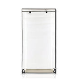 ATHome Lightweight, Durable, Dust and Moisture Proof, Easy Open Portable Closet Wardrobe, 28 inches. White