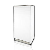 Lightweight, Durable, Sturdy, Dust and Moisture Proof, Easy Open T-Zipper, Portable Closet Wardrobe, 28 inches, White